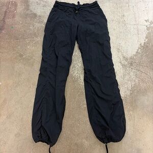 Lululemon lined dance studio black pants size 6